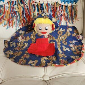 Vintage Goldilocks 3 Bears Plush Flip Doll Topsy Turvy Reinhart Collection 4in1